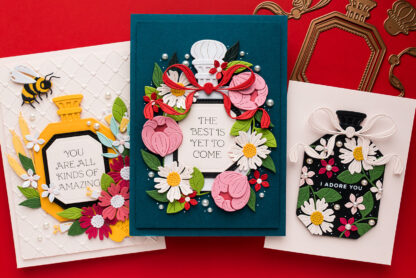 Spellbinders | Perfume Bottle Cards with Gorgeous You. Video