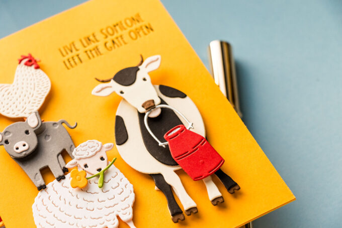 Spellbinders | Punny Cards with On the Farm Collection. Video